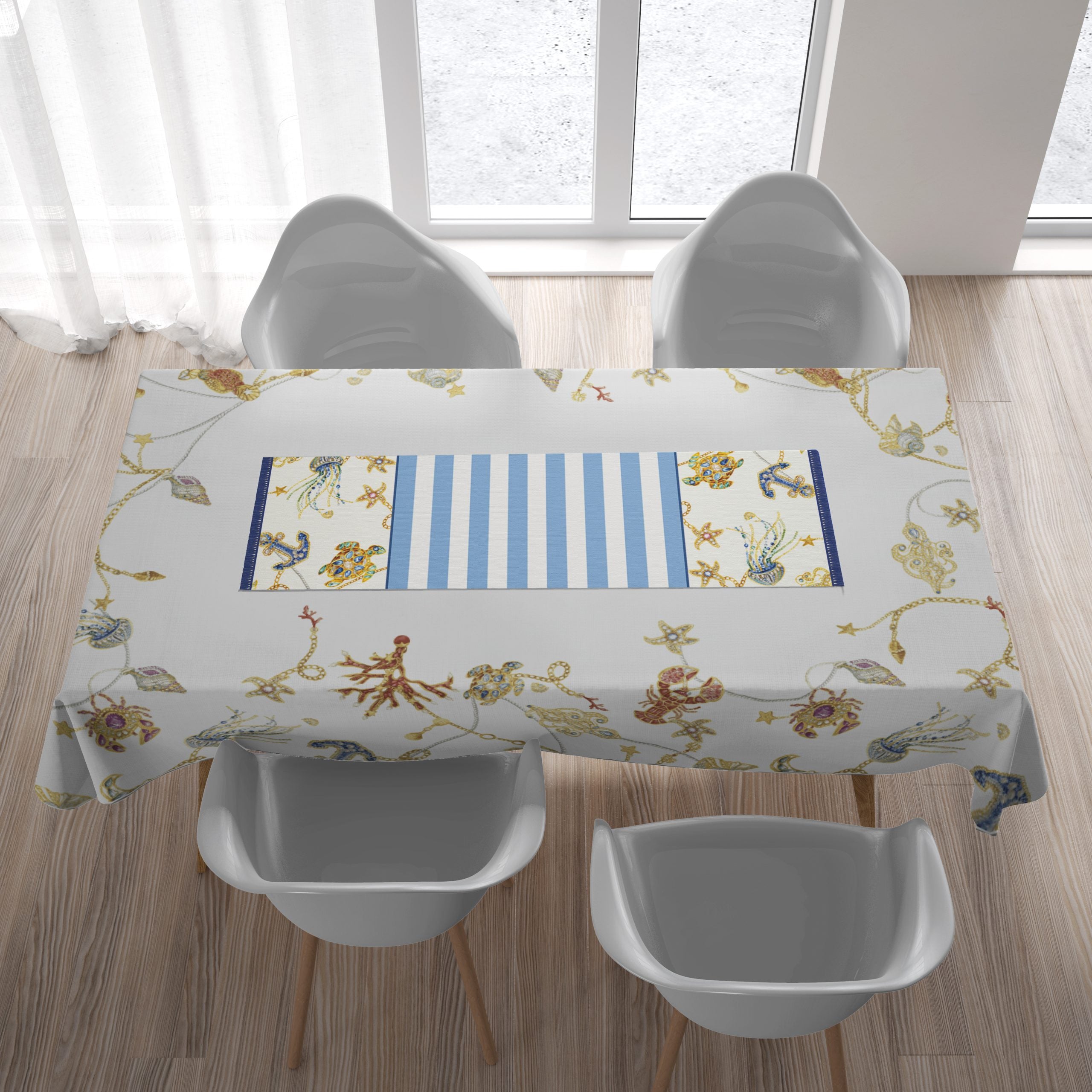 ראנר לשולחן דוחה כתמים - Portofino | 48X150