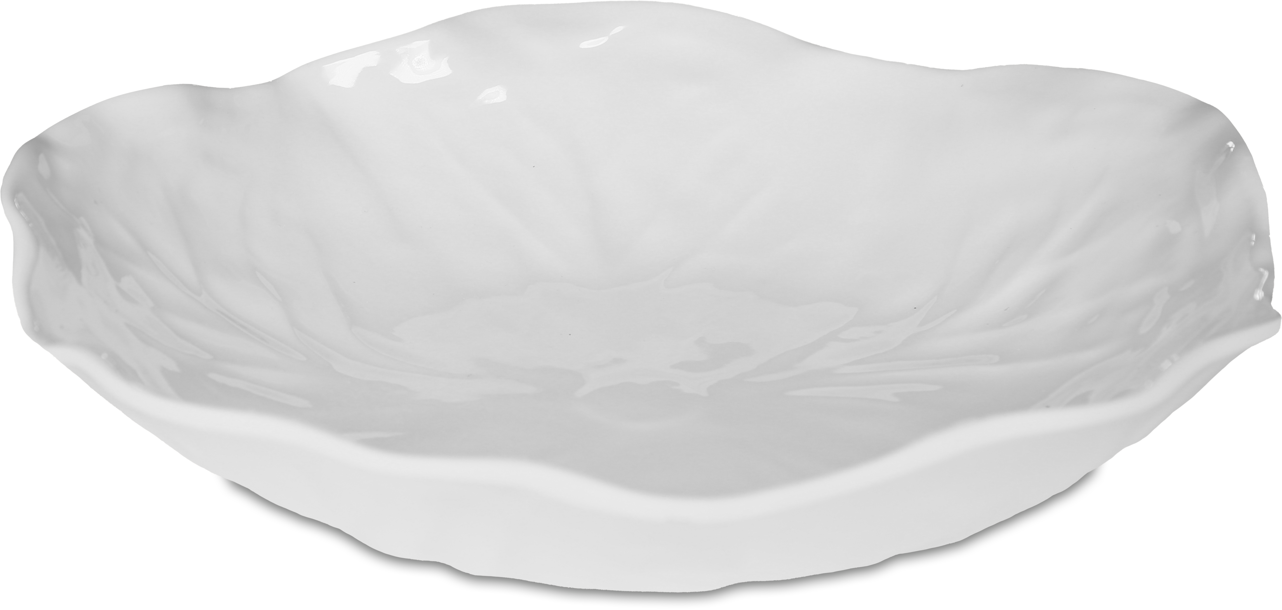 קערת הגשה עמוקה במגוון צבעים - לבן