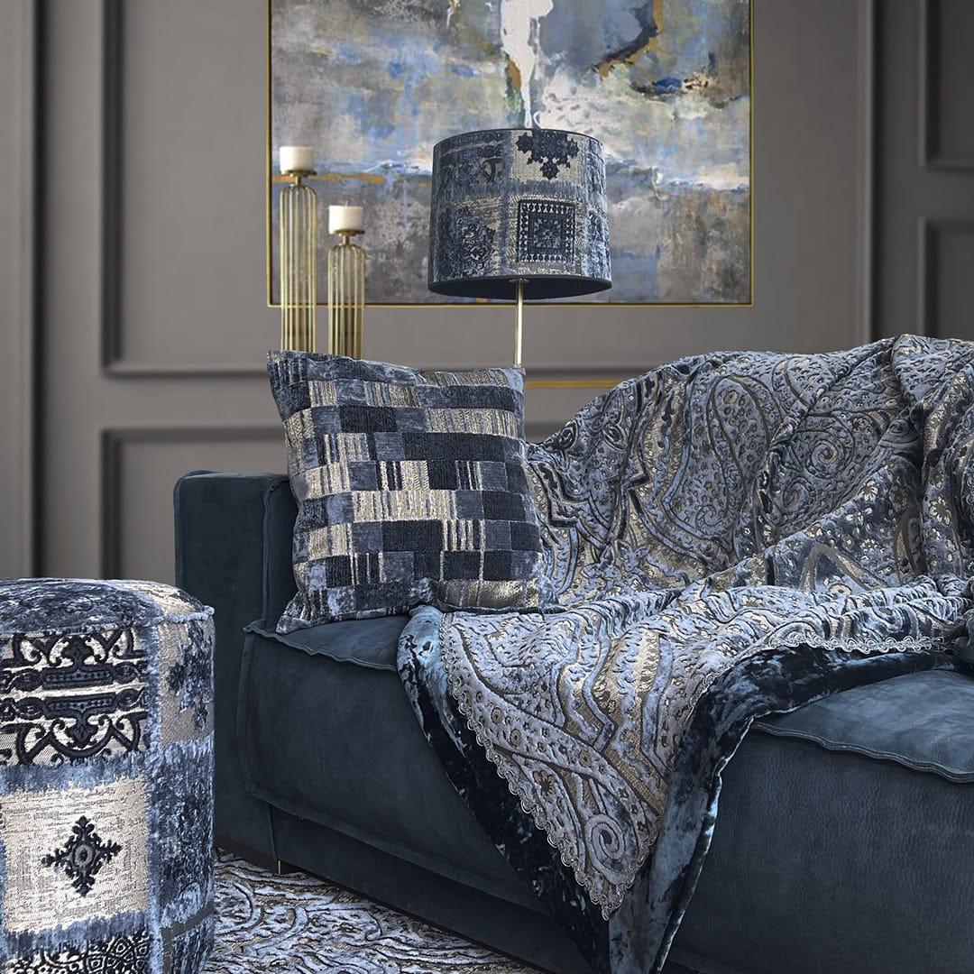 שמיכה דו צדדית קטיפה אלגנטית - Sartoria