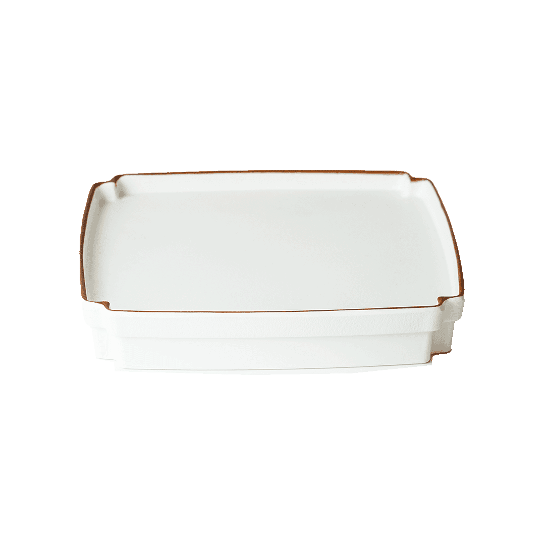 צלחת הגשה מרובעת גבוהה - Cosmopolitan | קטן