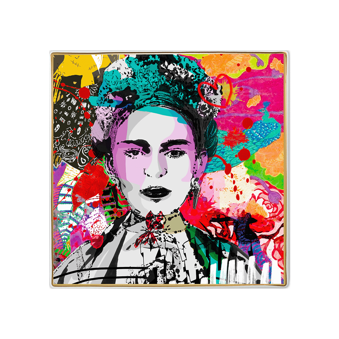 צלוחית מרובעת במגוון דגמים - FRIDA | 21.5X21.5