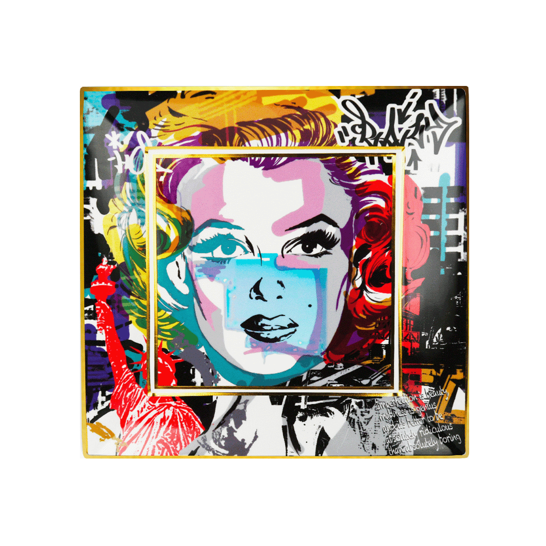 מגש מרובע במגוון דגמים - MARILYN | 18X18