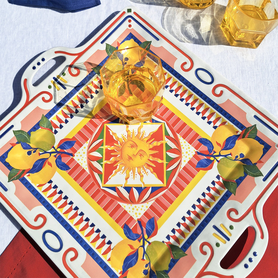 מגש מלבני עם ידיות - Dolce Vita | 33x40