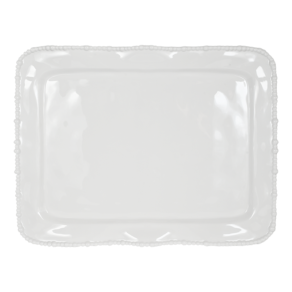 מגש מלבני במגוון צבעים - לבן - JOKE | 38X50