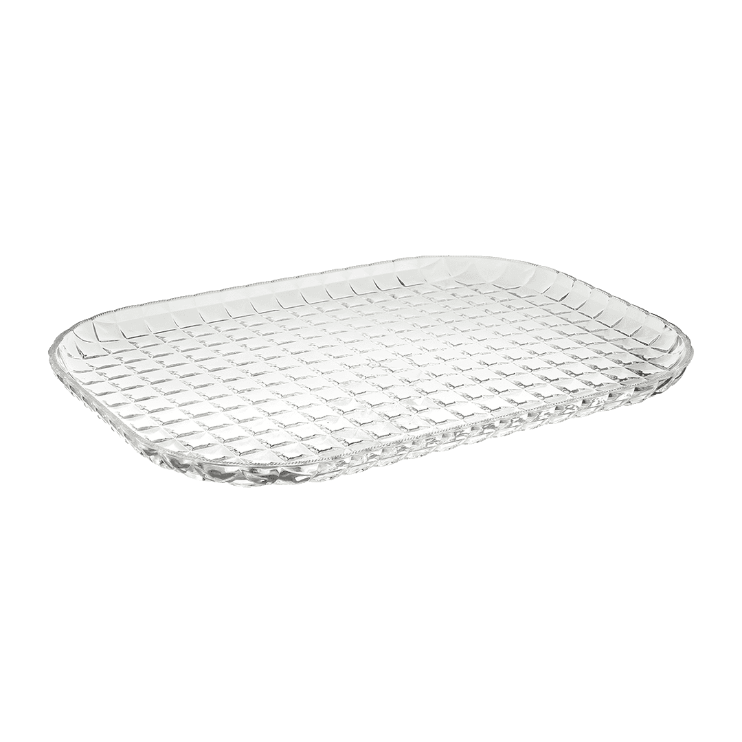 מגש מלבני שקוף - Chic & Zen | 25X35