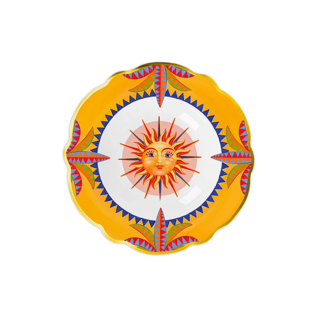 צלחת עמוקה - שמש