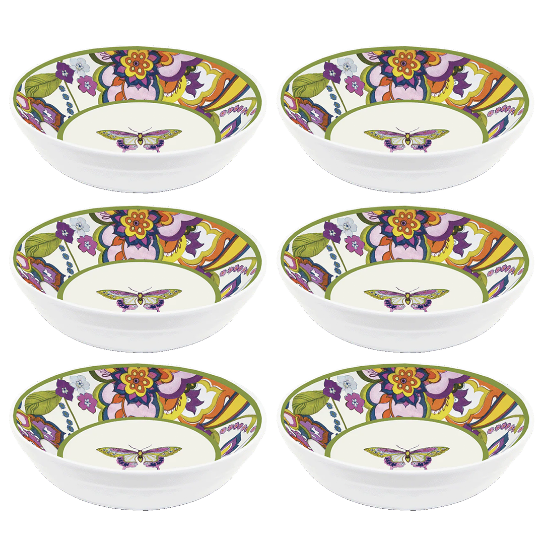 סט 6 צלחות עמוקות - Amazzonia