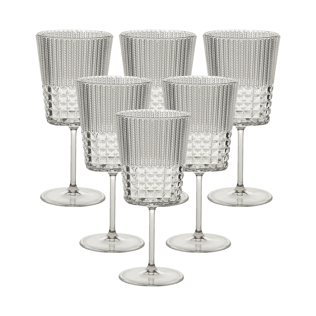 סט 6 כוסות יין - Chic & Zen