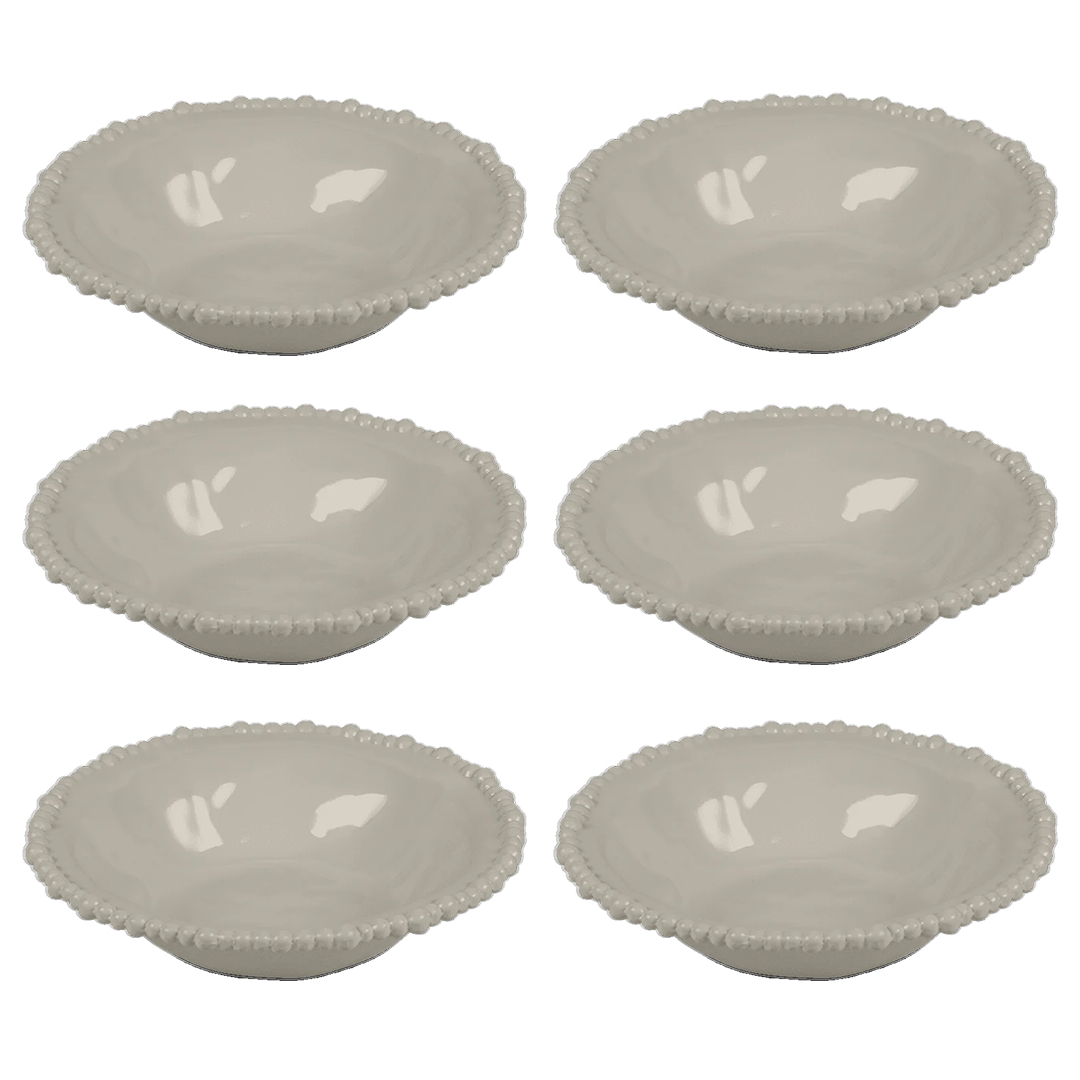 סט 6 צלחות עמוקות במגוון צבעים - Joke