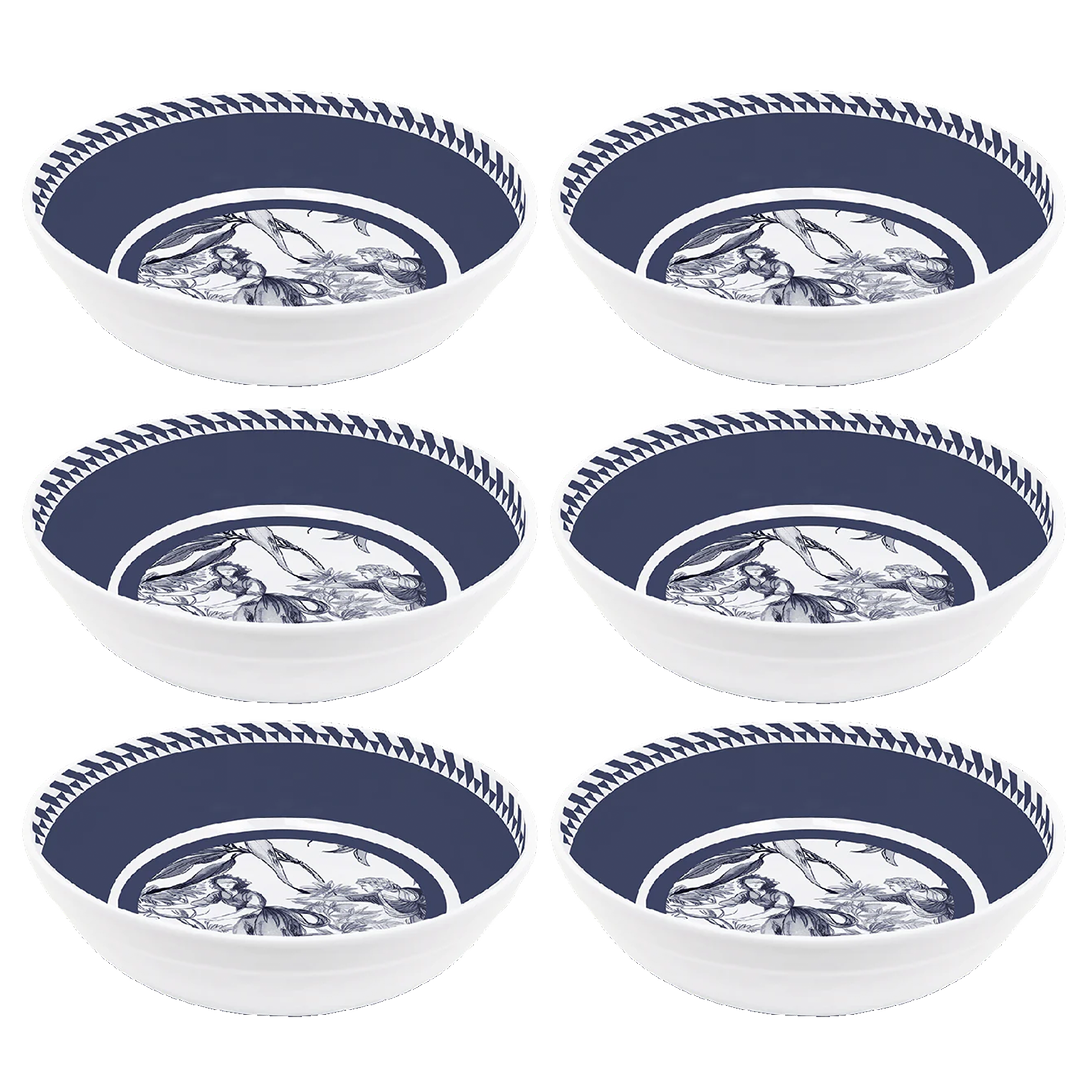 סט 6 צלחות עמוקות - Versailles