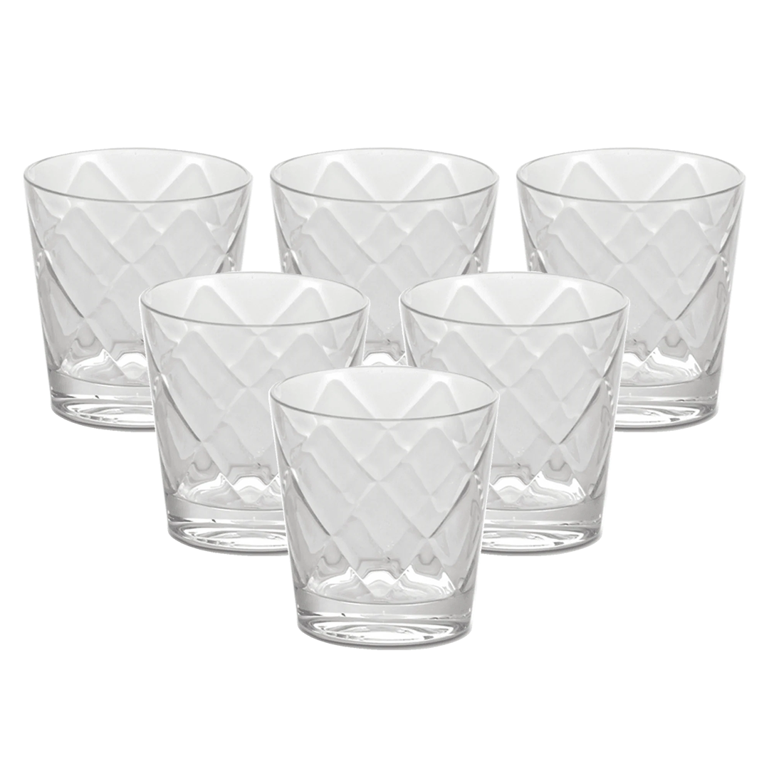 סט 6 כוסות - Cheers | שקוף