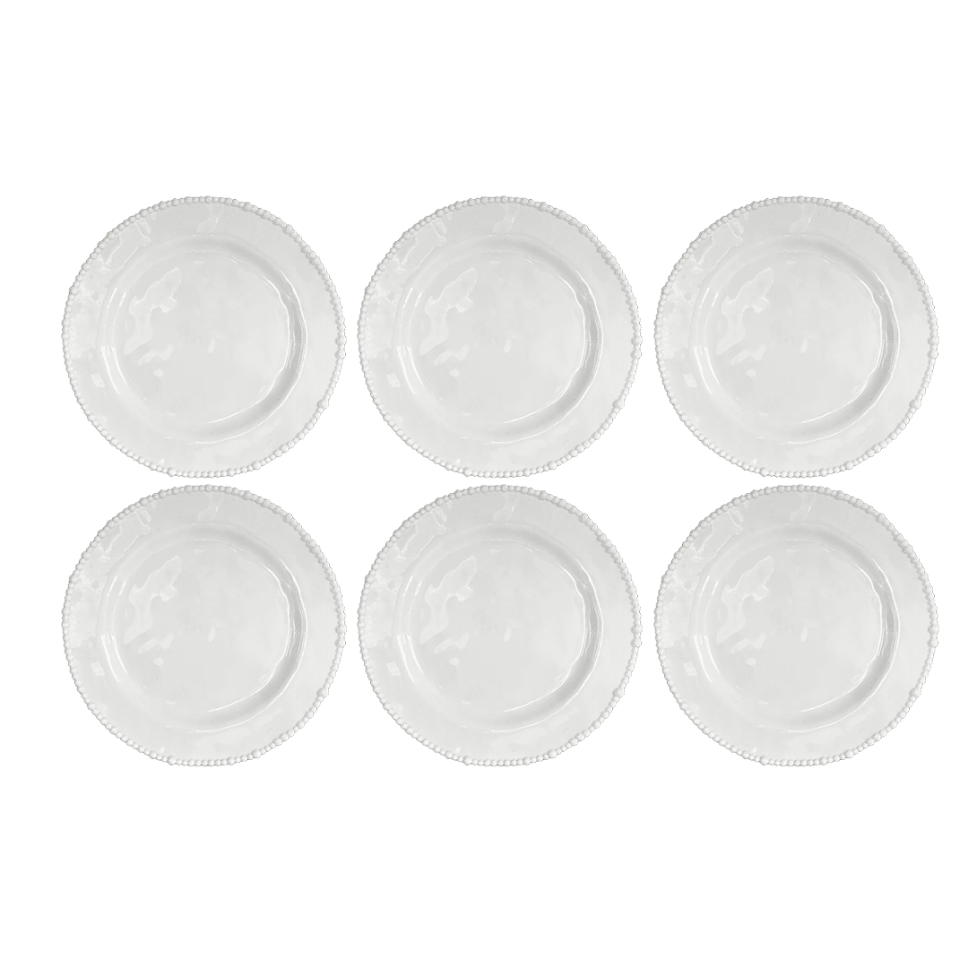 סט 6 צלחות ראשונה/קינוח במגוון צבעי0 - Joke