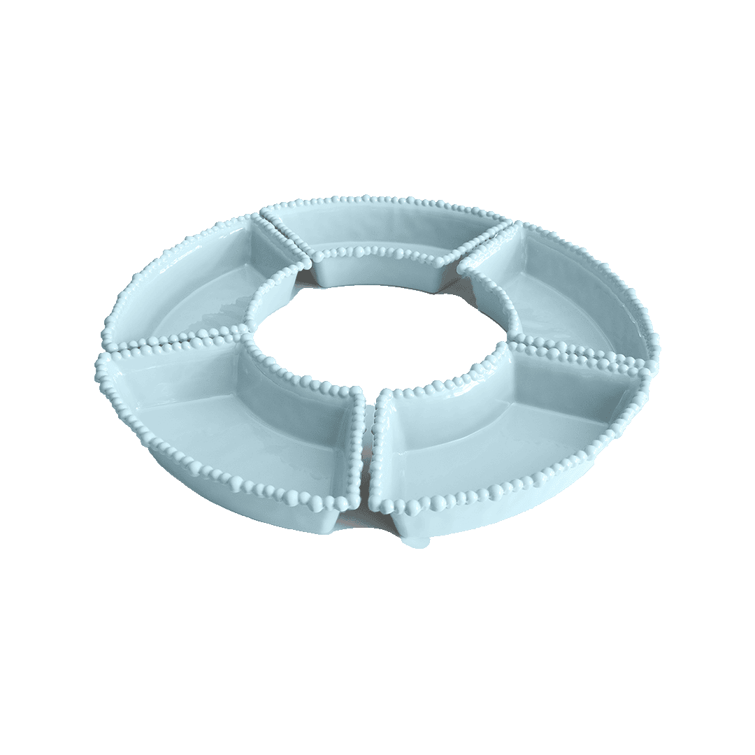 סט צלחות 5 חלקים מודולרית במגוון צבעים - Joke