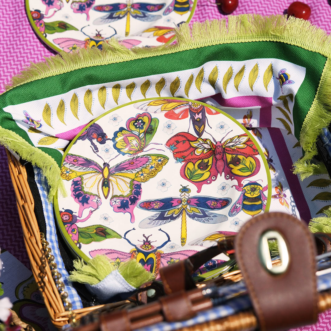 פלייסמט מרובע במגוון צבעים - סגול - Amazzonia