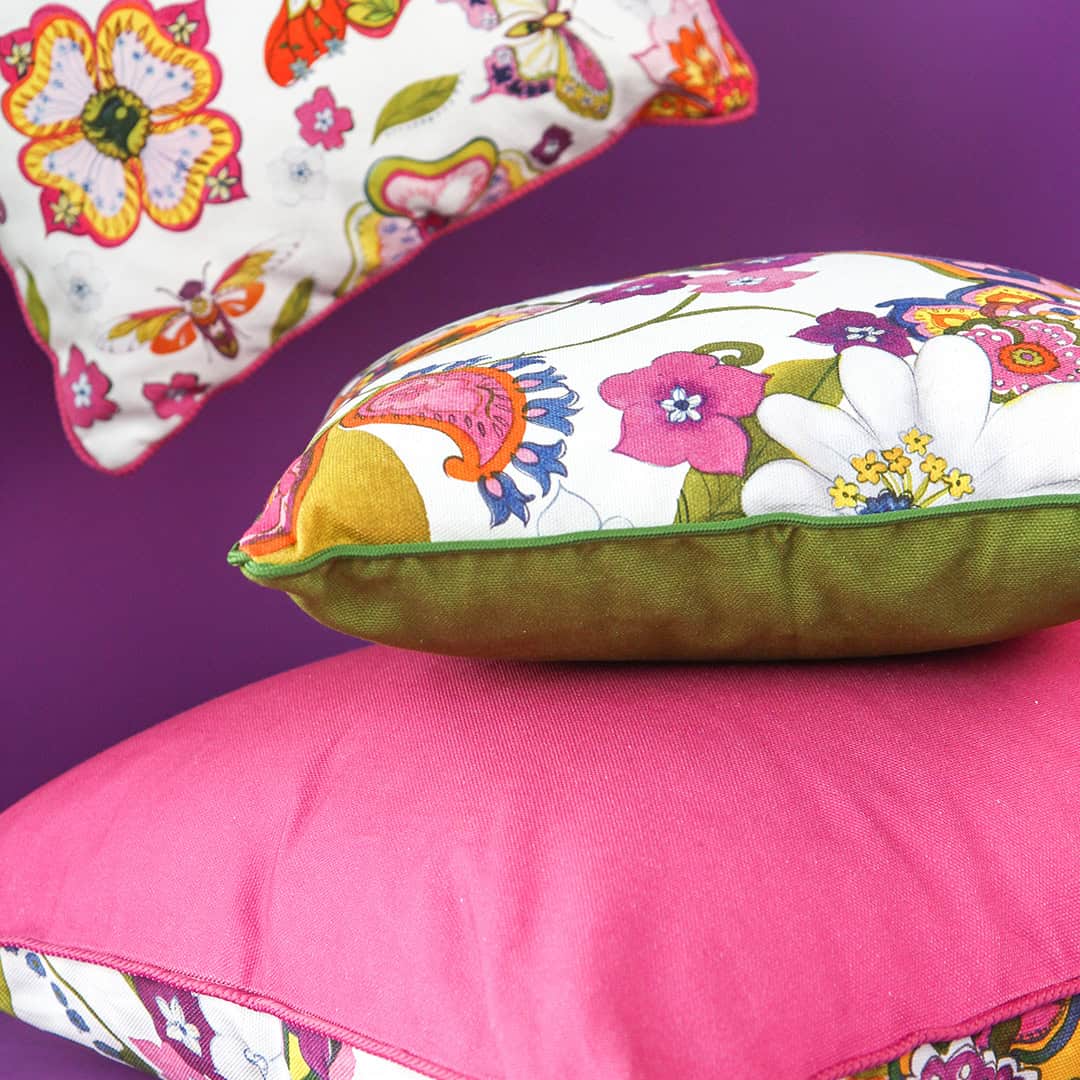 כרית 60 ס"מ במגוון דגמים - Amazzonia | ורוד