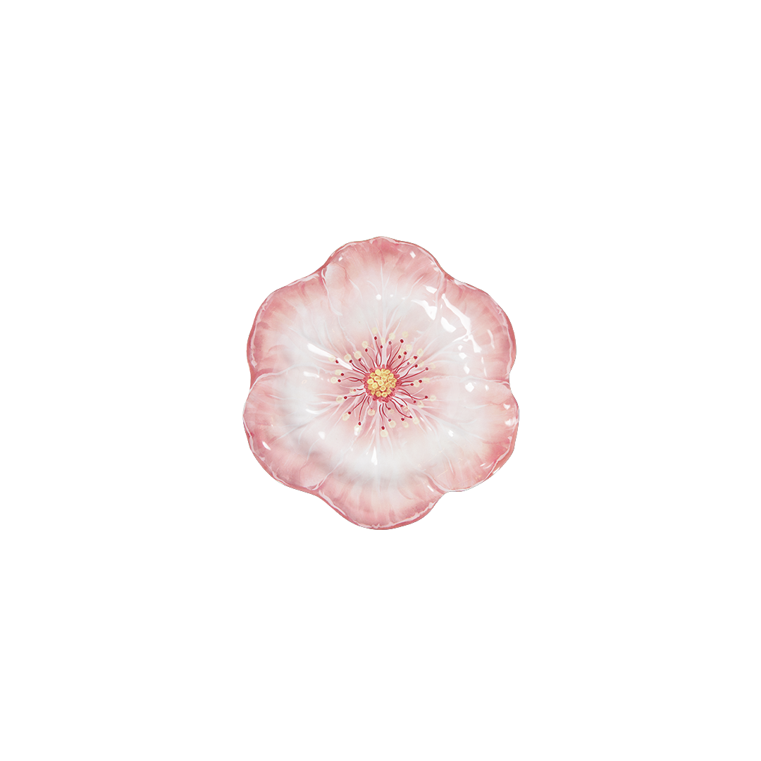 צלחת ראשונה/קינוח במגוון צבעים - ורוד