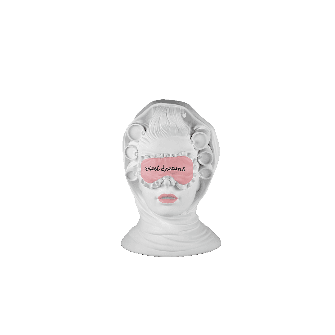 פסל דקורטיבי לתליה במגוון צבעים - לבן | LA SOGNATRICE