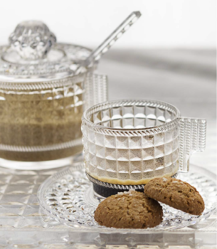 כלי סוכר עם כף - Chic & Zen