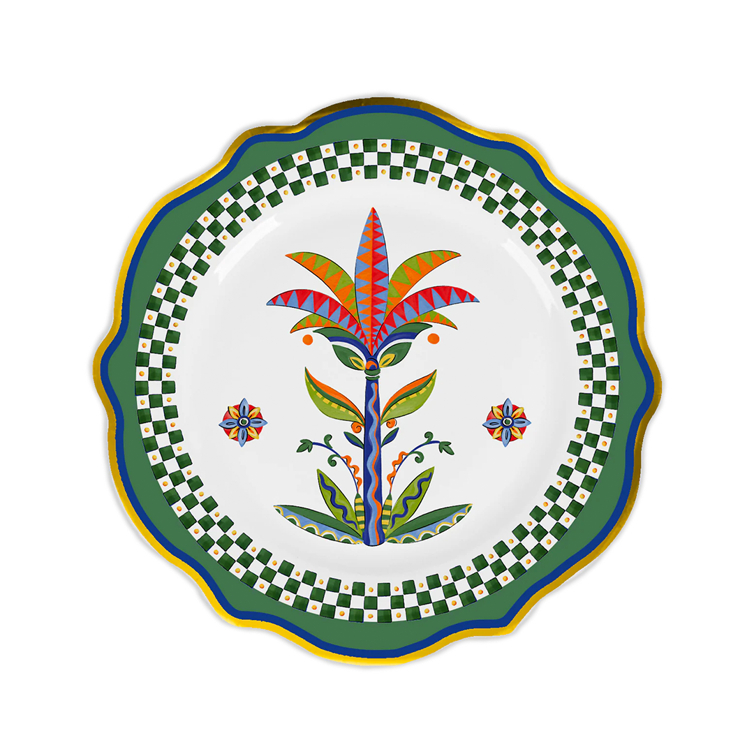 צלחת עיקרית פורצלן - שזיף - Dolce Vita