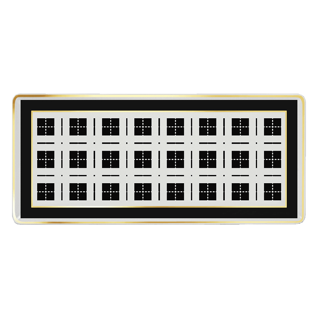 מגש מלבני - Optical | 10X29