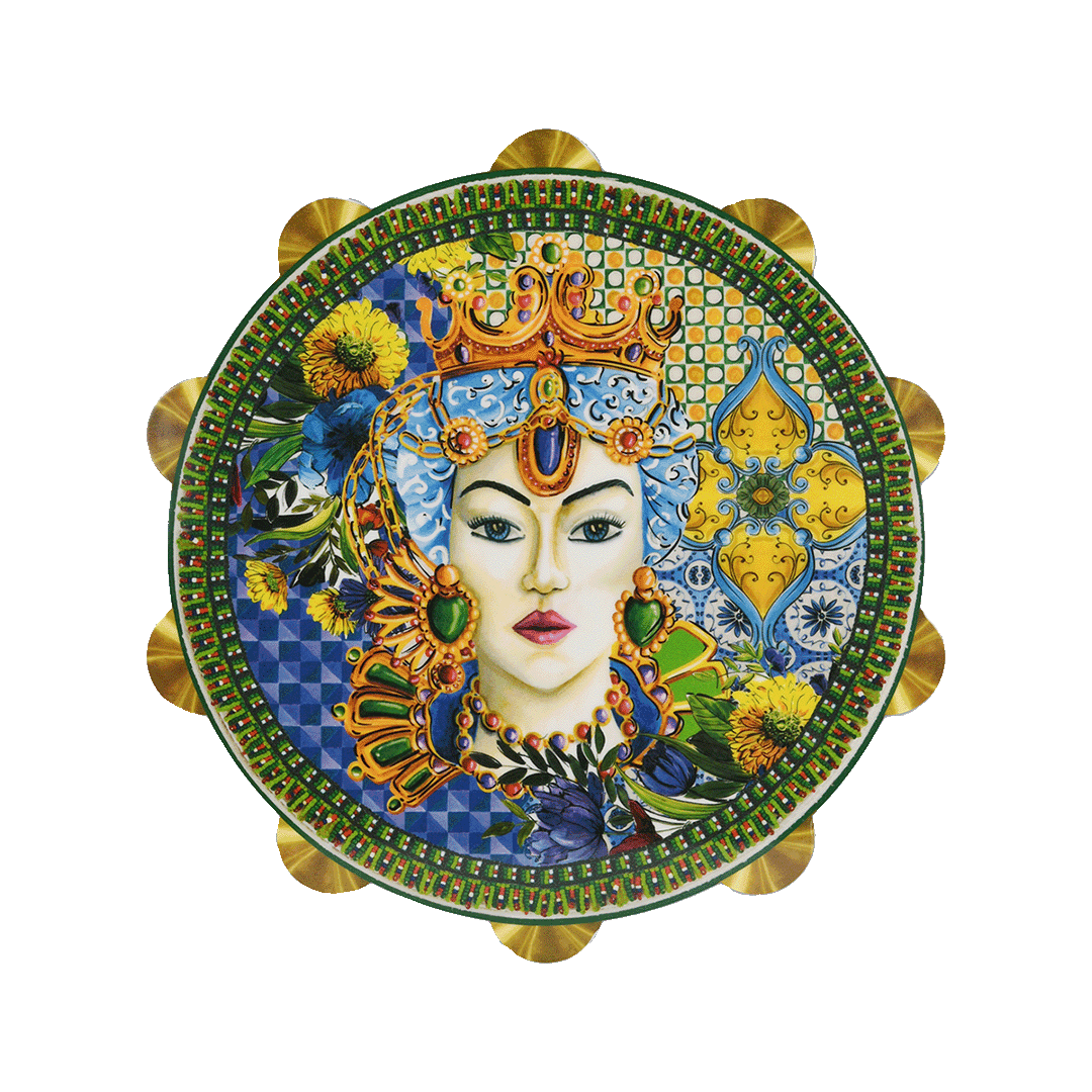 קרש חיתוך מיני בצורת תוף במגוון צבעים - Sicily | קטן | ירוק