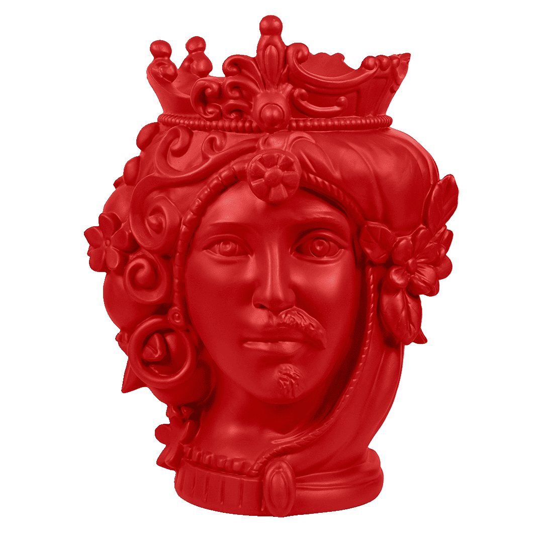 אגרטל דו-ראשי גדול - אדום