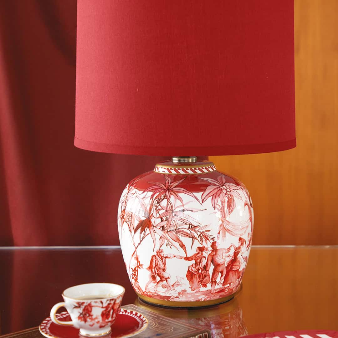 מנורת שולחן - Le rouge