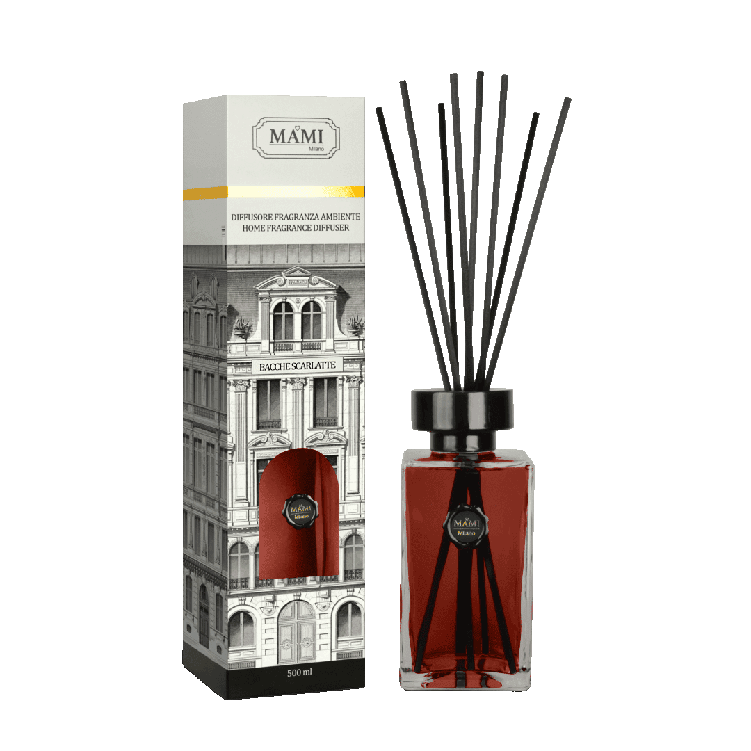 מפיץ ריח עם מקלות 500 מ"ל במגוון ריחות