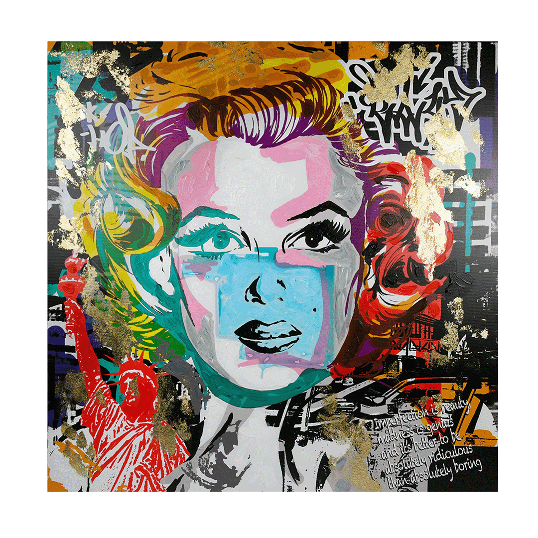 תמונת קנבס - Street Art | MARILYN