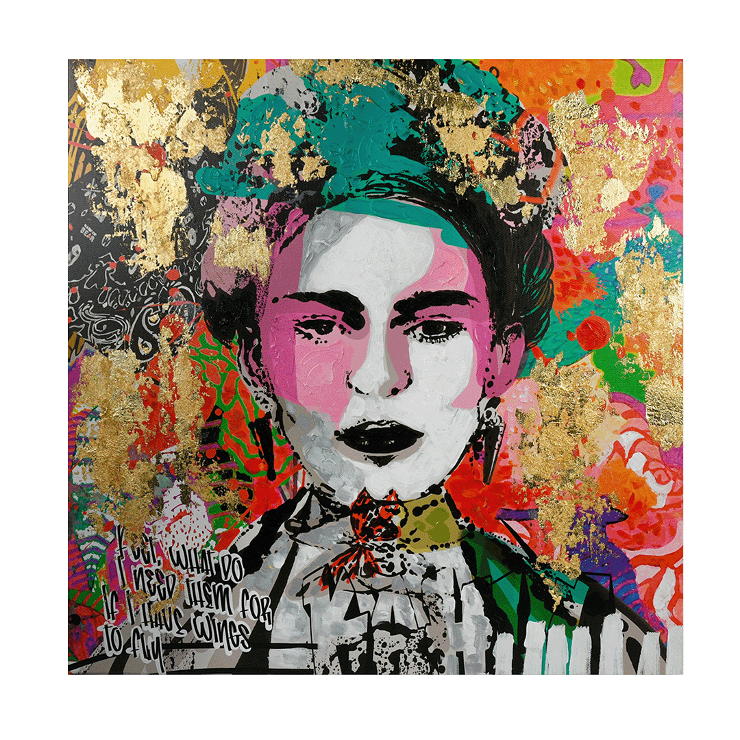תמונת קנבס - Street Art | FRIDA