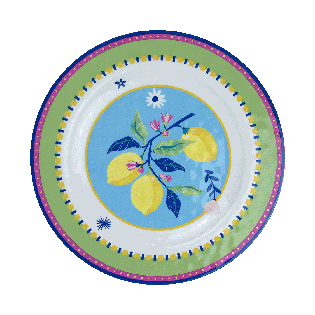 צלחת עיקרית במגוון דגמים - lemon