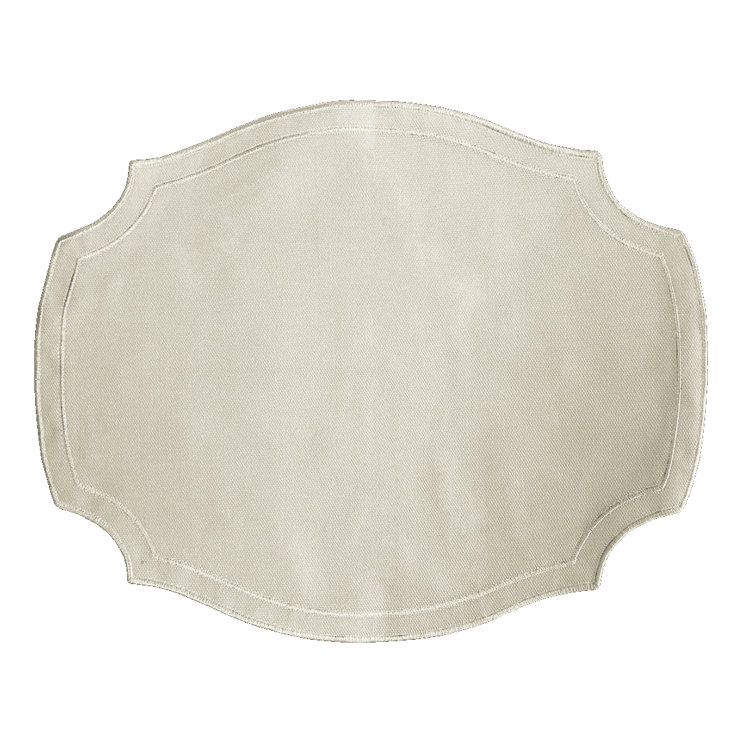 פלייסמט דוחה כתמים במגוון צבעים - לבן