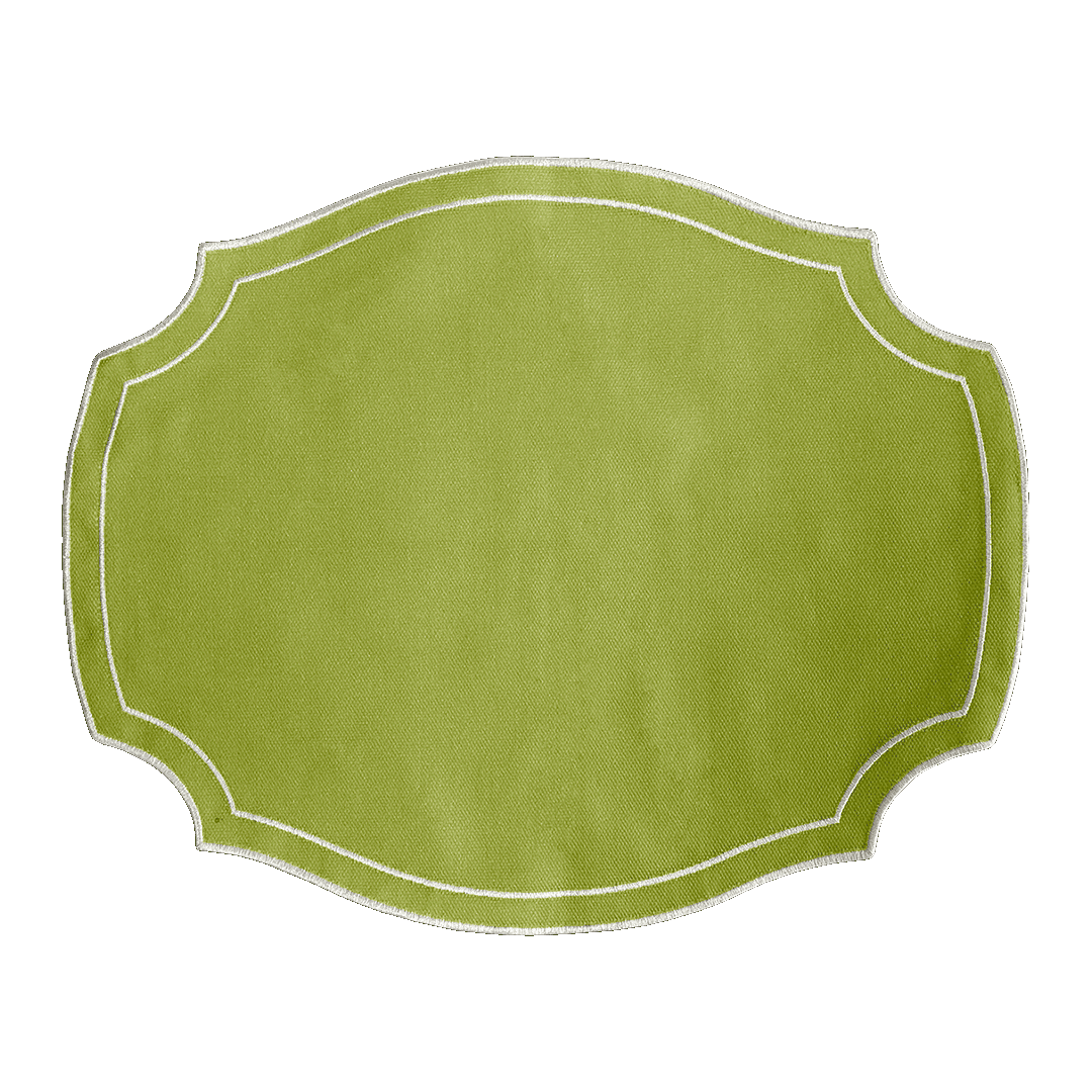 פלייסמט דוחה כתמים במגוון צבעים - ירוק