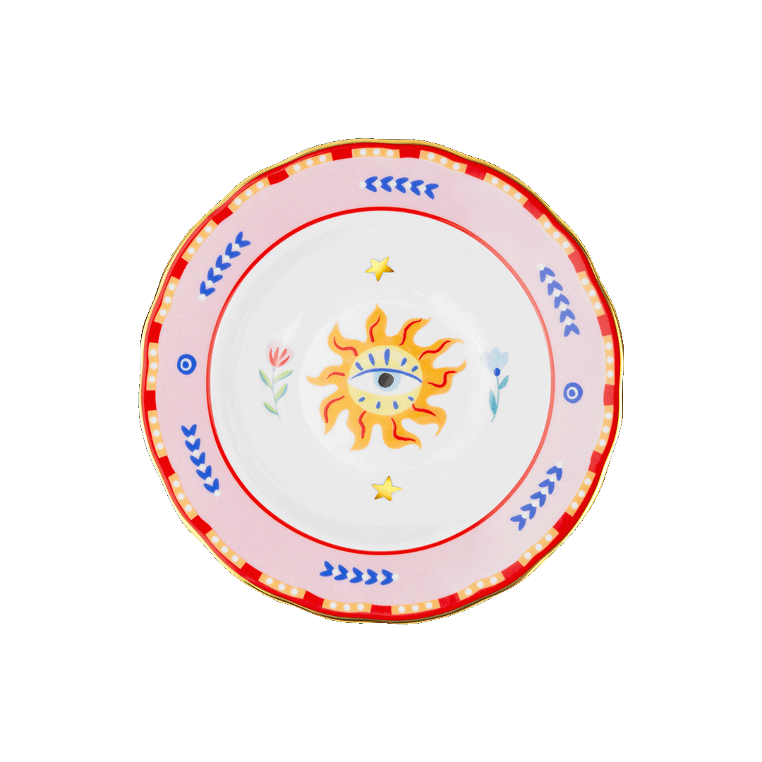 צלחת עמוקה עין שמש