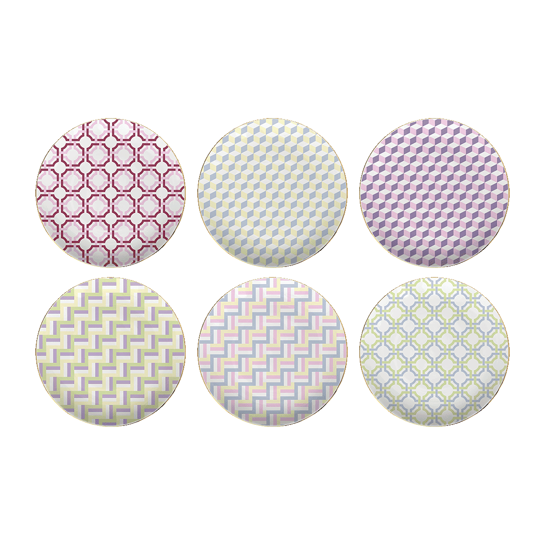 סט 6 צלחות ראשונות/קינוח - Firenze | PLAFIR