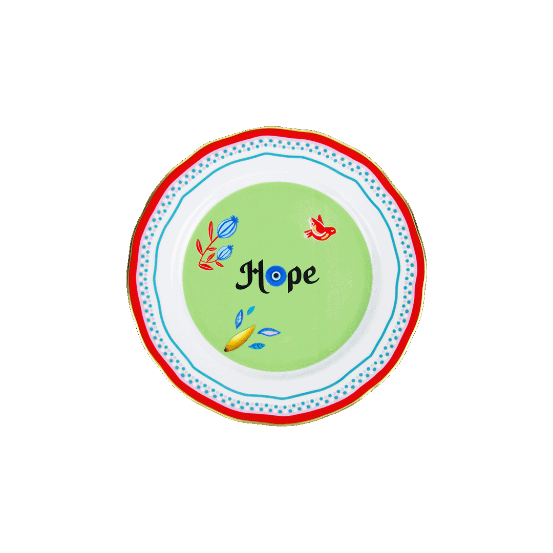 צלחת ראשונות/קינוח במגוון דגמים - HOPE