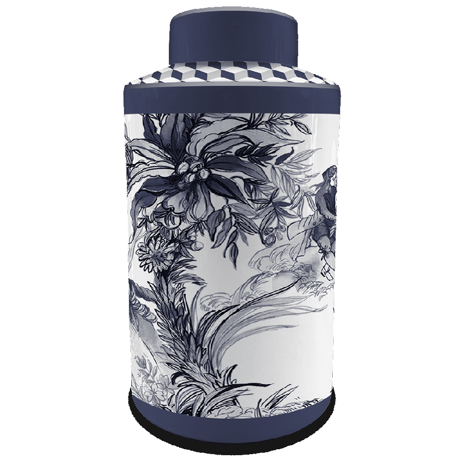 כד/כלי אחסון עם מכסה - Versailles