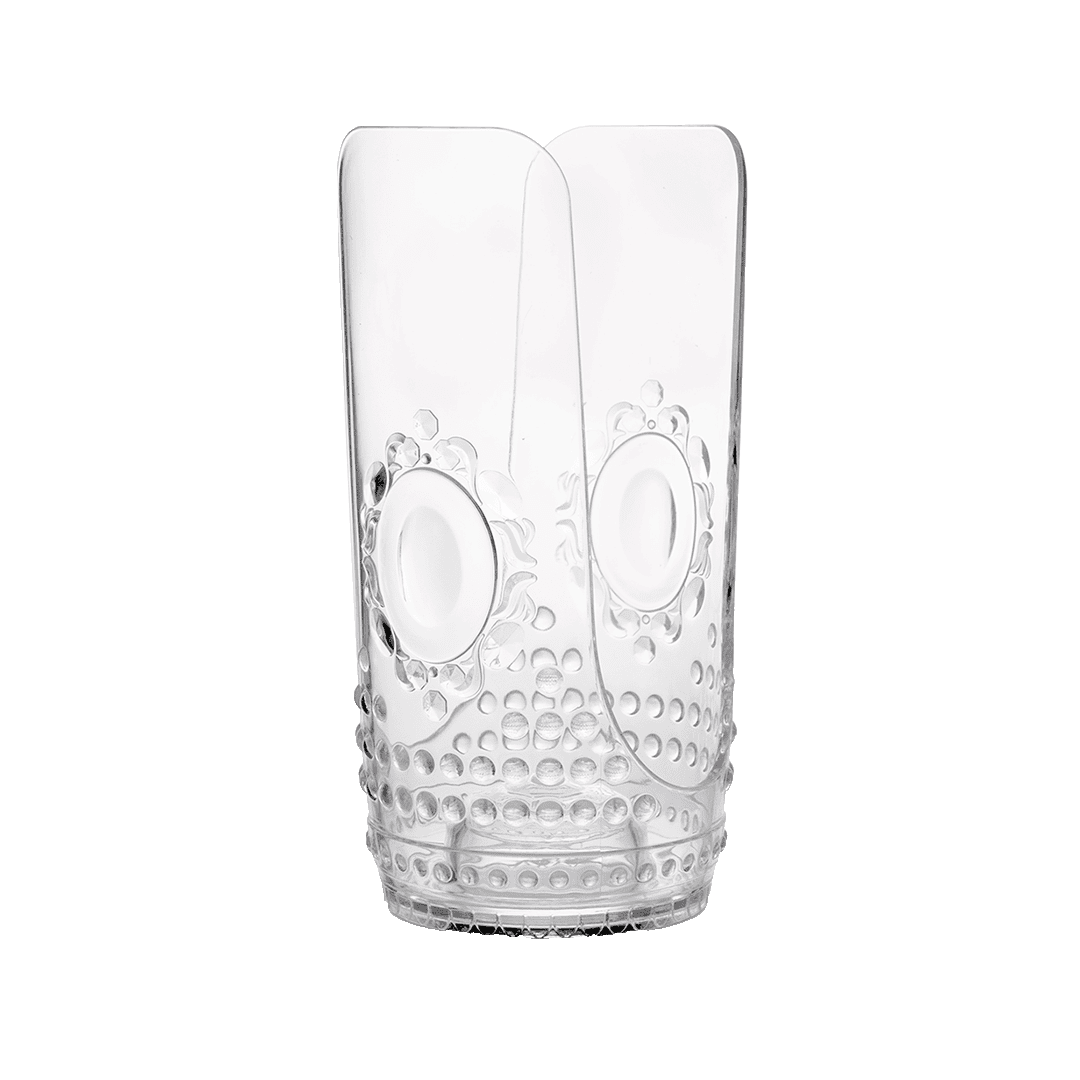 מתקן כוסות חד פעמיות שקוף - PRDIS