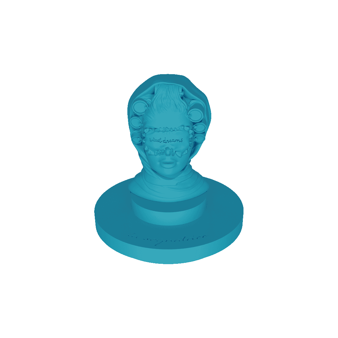 פסלון לשולחן במגוון צבעים - כחול | LA SOGNATRICE