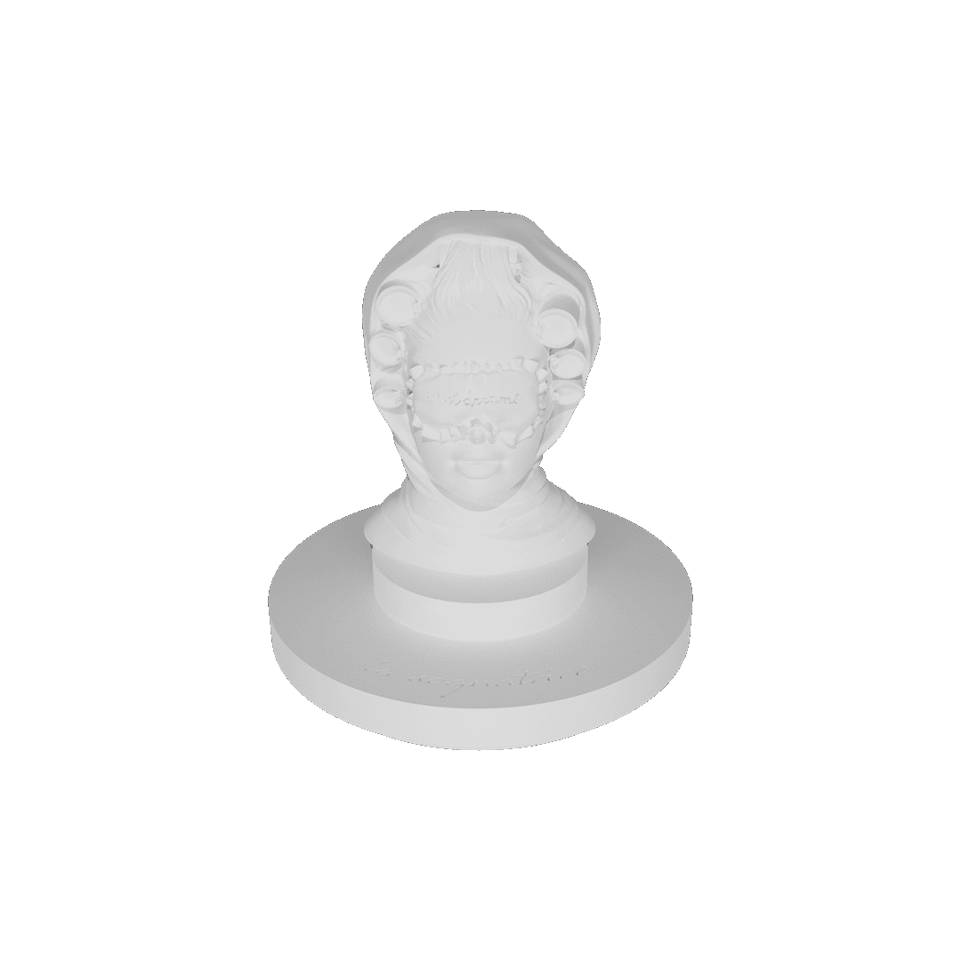 פסלון לשולחן במגוון צבעים - לבן | LA SOGNATRICE