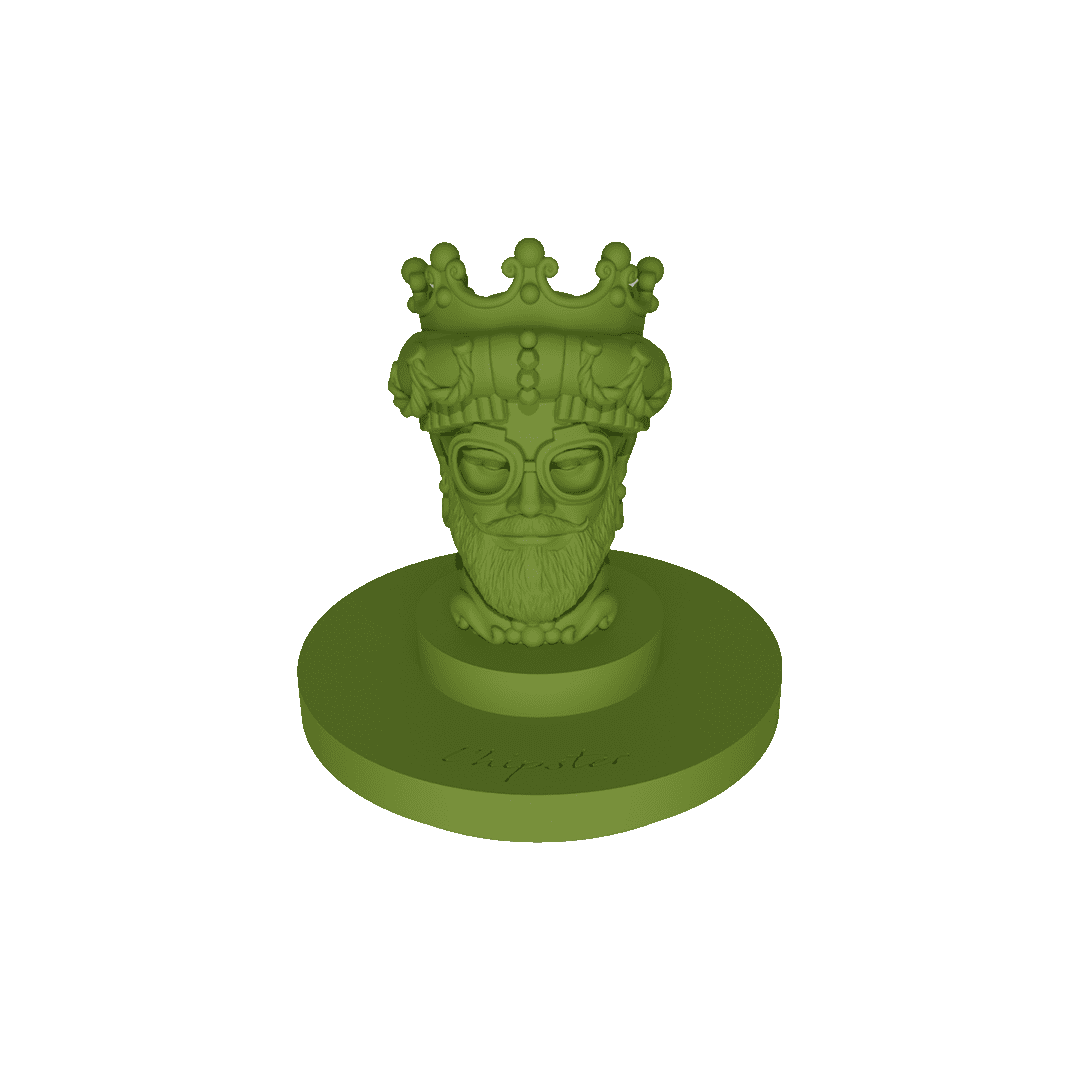 פסלון לשולחן במגוון צבעים - ירוק  | L'HYPSTER