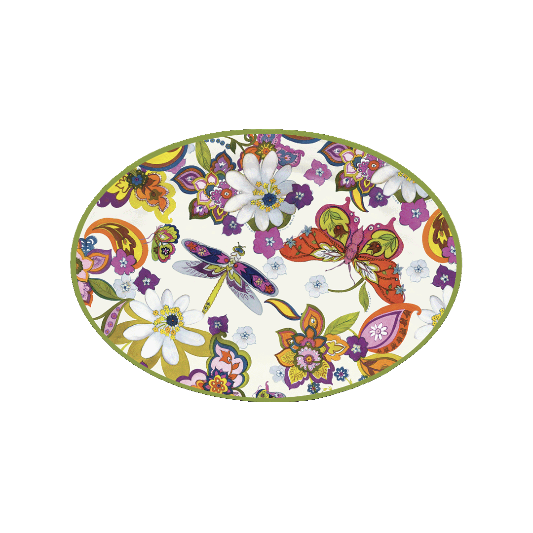 צלחת הגשה אובלית - Amazzonia