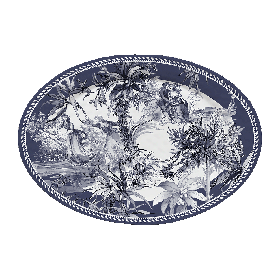 צלחת הגשה אובלית - Versailles | 35X50