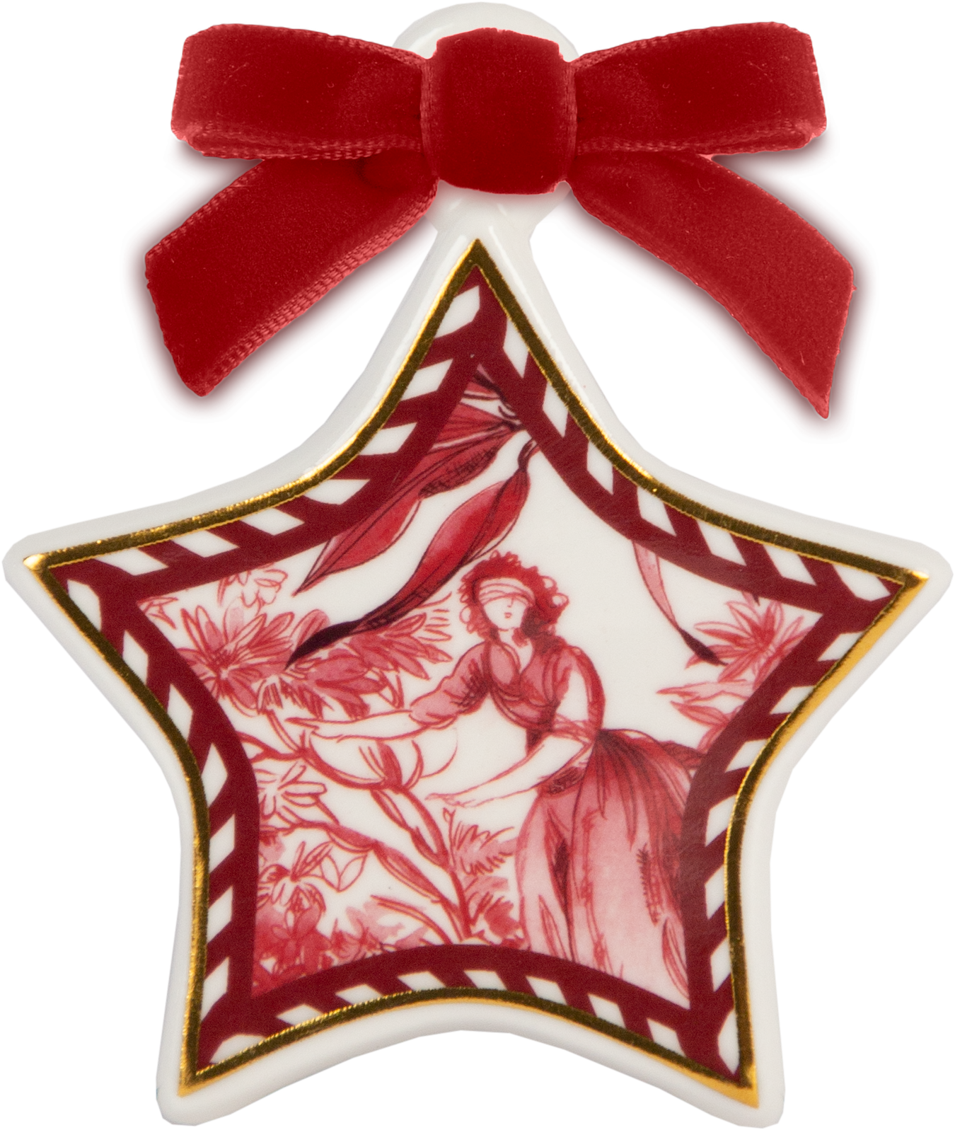 קישוט תלייה במגוון דגמים | כוכב - Le rouge