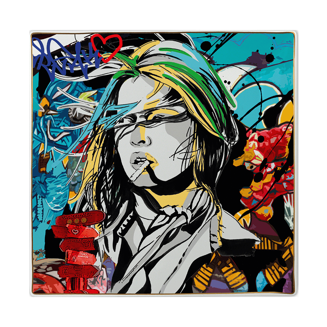 מגש מרובע מידי במגוון דגמים - BRIGITTE | 18X18