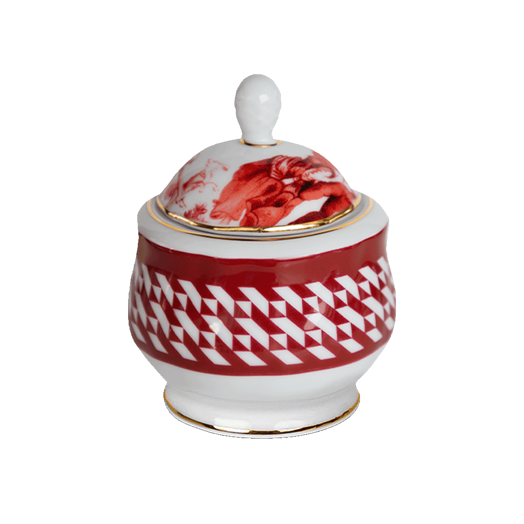 צנצנת סוכר - Le rouge