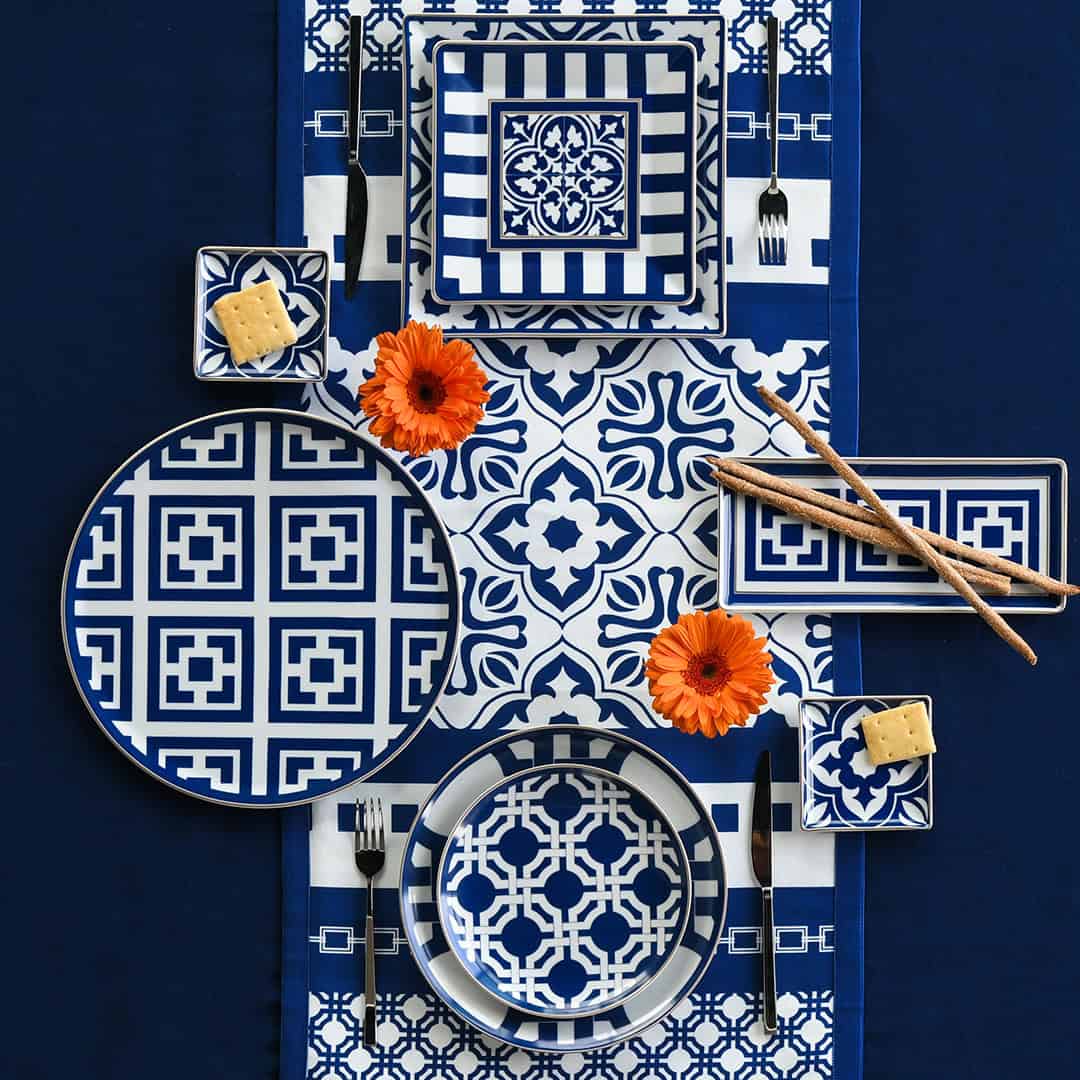 צלחת הגשה עגולה - Infinity