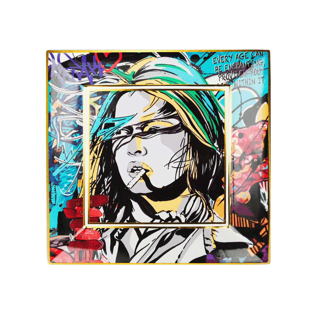 מגש מרובע במגוון דגמים -  BRIGITTE | 18X18