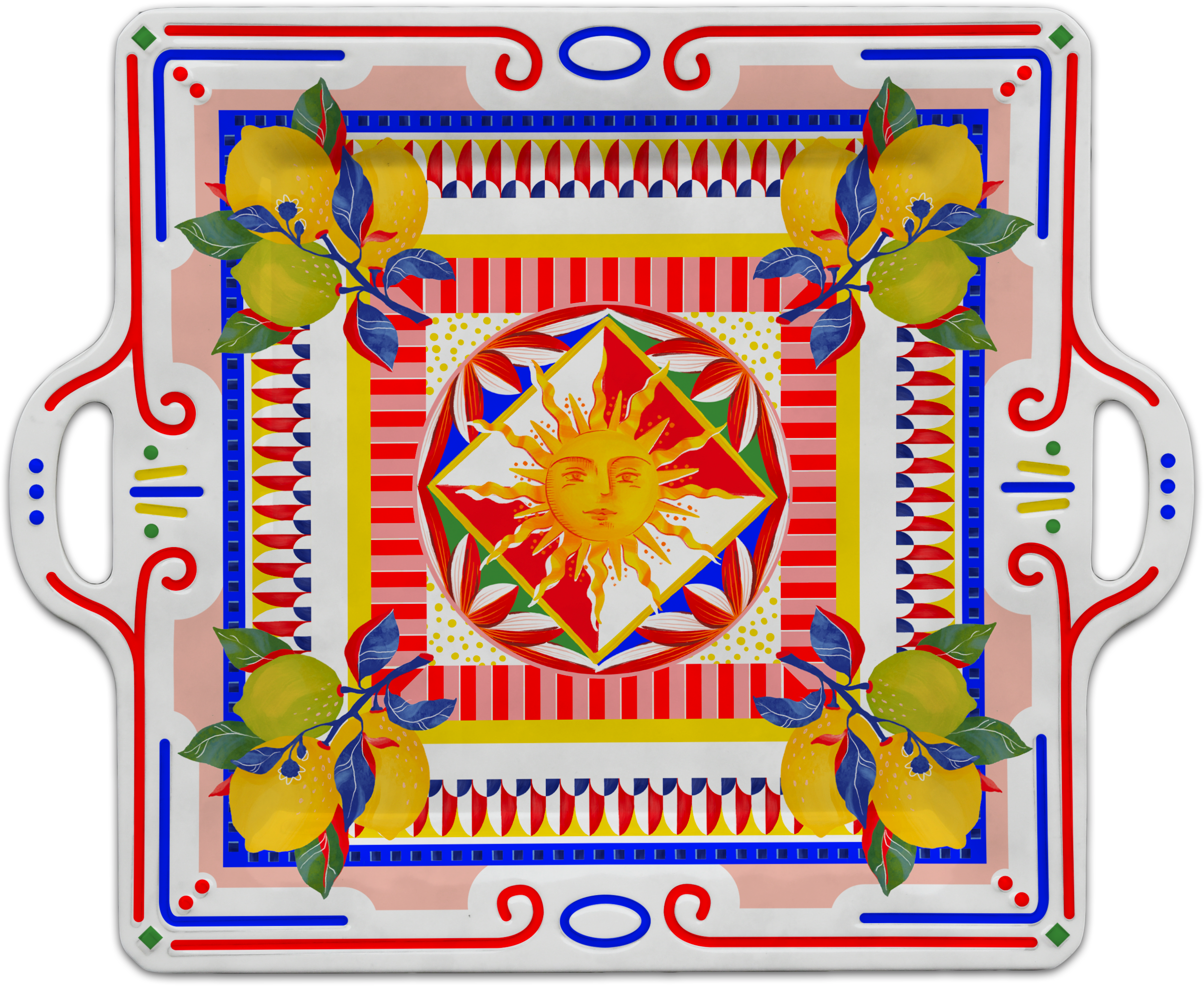 מגש מלבני עם ידיות - Dolce Vita | 33x40