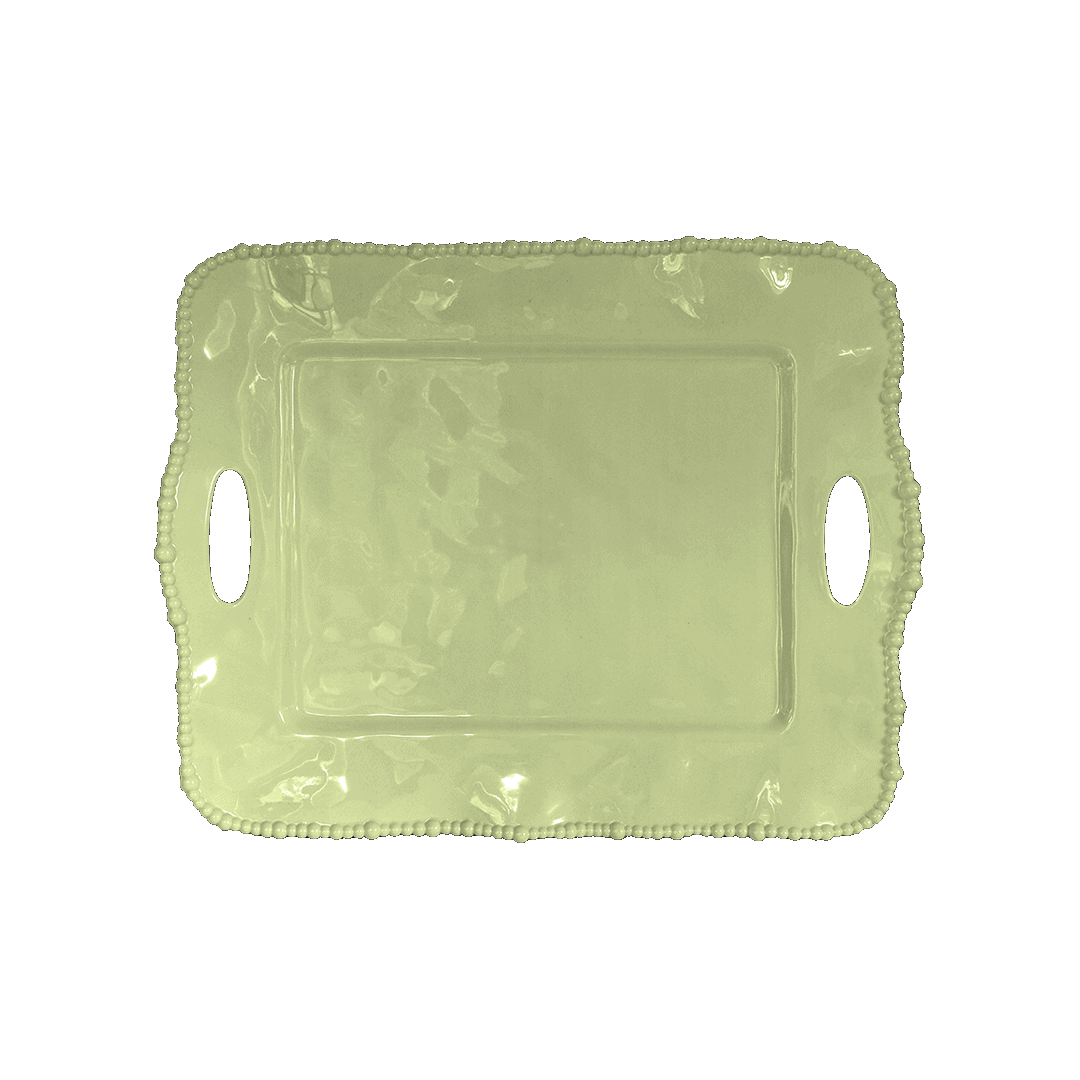 מגש מלבני עם ידיות - במגוון צבעים - JOKE | 33X47